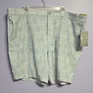 PGA‎ Tour Men's Light Gray Patterned Shorts